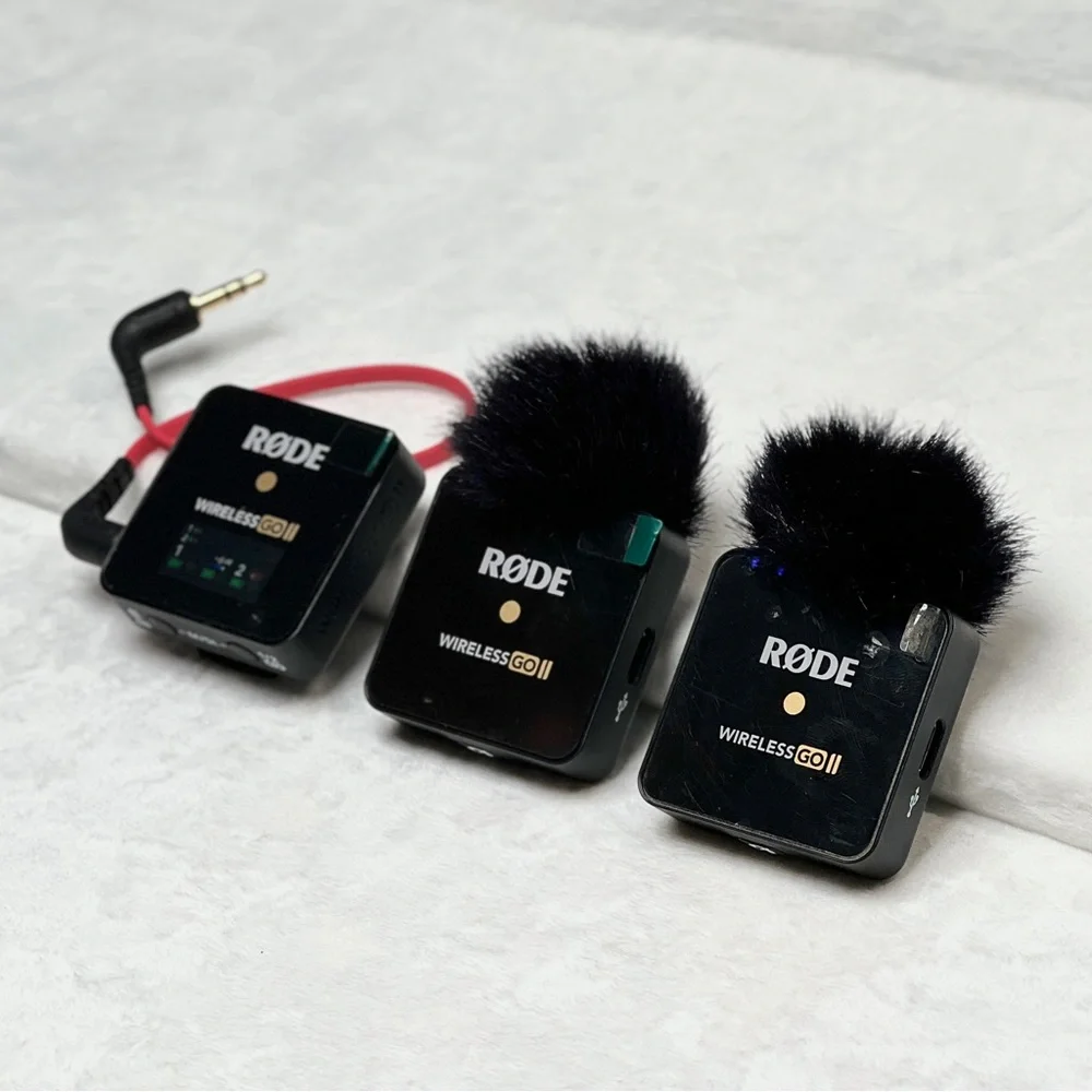 RØDE Wireless GO II Microphone System with Sennheiser Omnidirectional Lavalier
